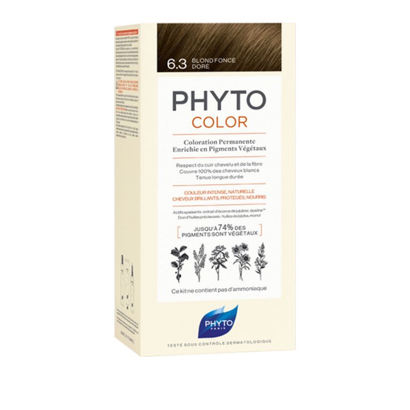 Phyto tunisie materna.tn Phytocolor 6.3 blond foncé