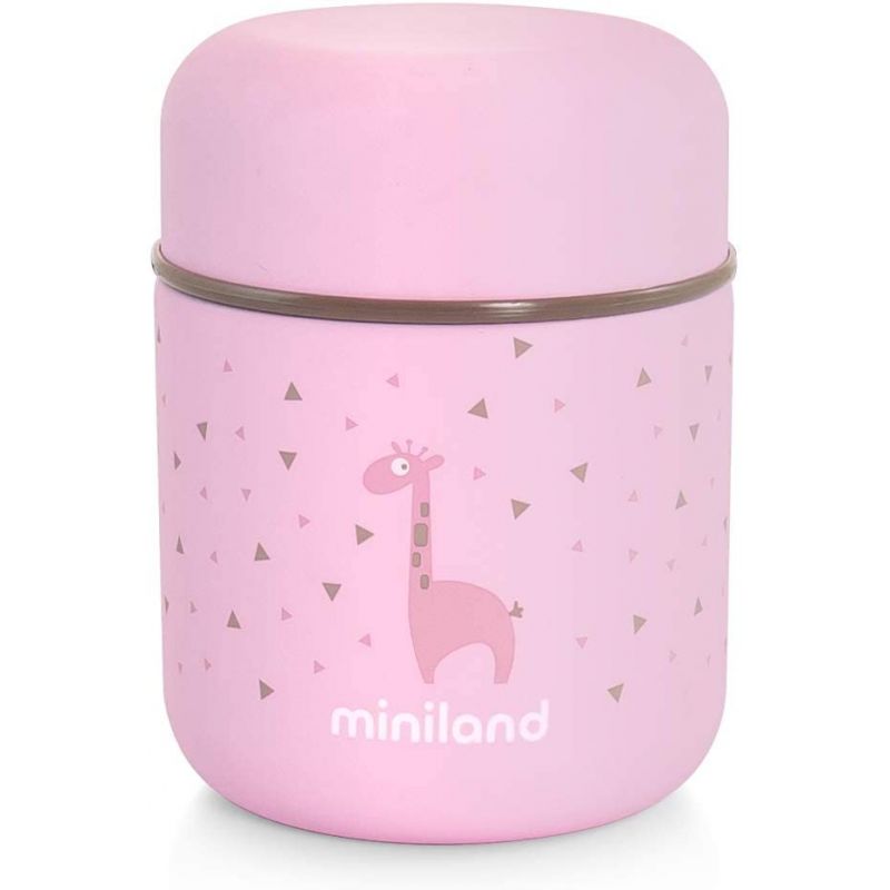 Miniland tunisie materna.tn Silky food thermos mini rose