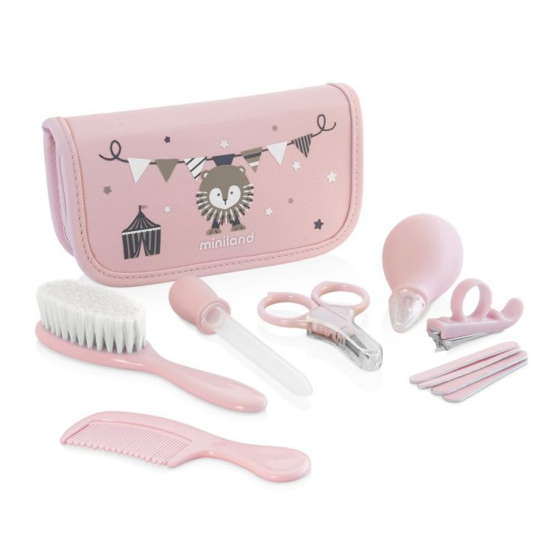 Miniland tunisie materna.tn Coffret de soin BABY KIT - Rose