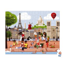 vente en ligne jouet  bébé Tunisie Janod materna.tn PUZZLE PARIS