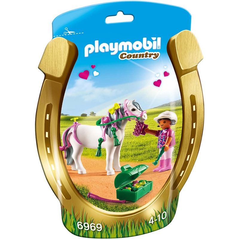 vente en ligne jouet  bébé Tunisie Playmobil materna.tn Poney a