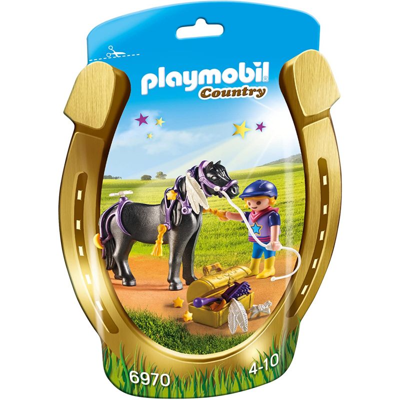 vente en ligne jouet  bébé Tunisie Playmobil materna.tn Poney a