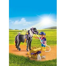 vente en ligne jouet  bébé Tunisie Playmobil materna.tn Poney a