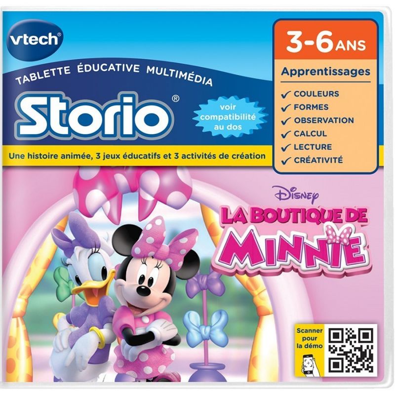 vente en ligne jouet  bébé Tunisie Vtech materna.tn JEU STORIO