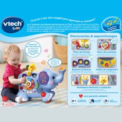 vente en ligne jouet  bébé Tunisie Vtech materna.tn Trompette