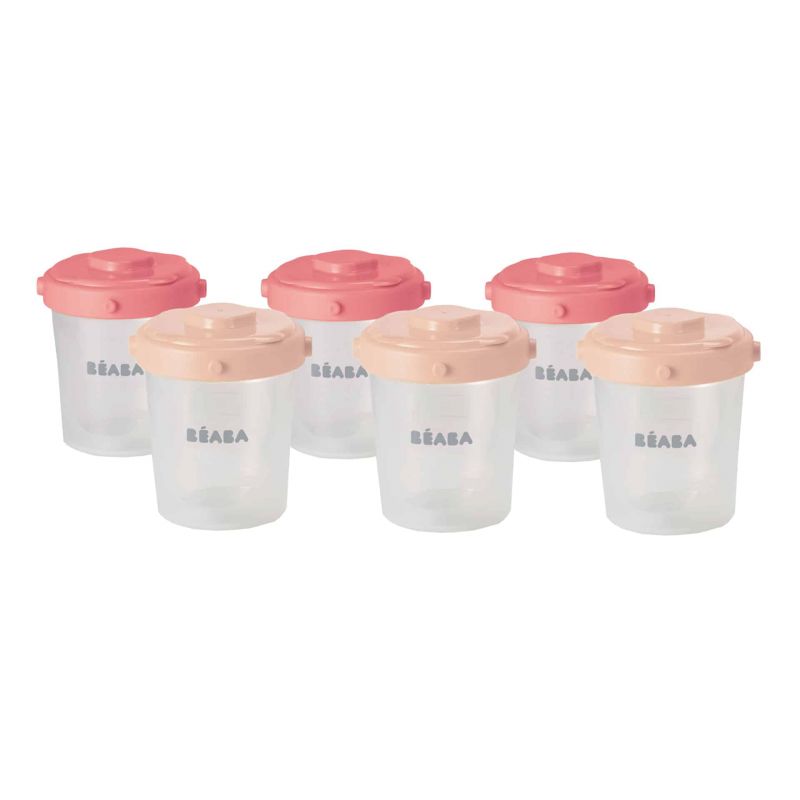 Beaba tunisie materna.tn Lot de 6 portions clip 2ème âge 200 ml