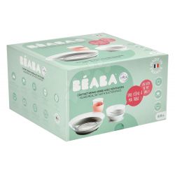 Beaba tunisie materna.tn Coffret repas verre eucalyptus