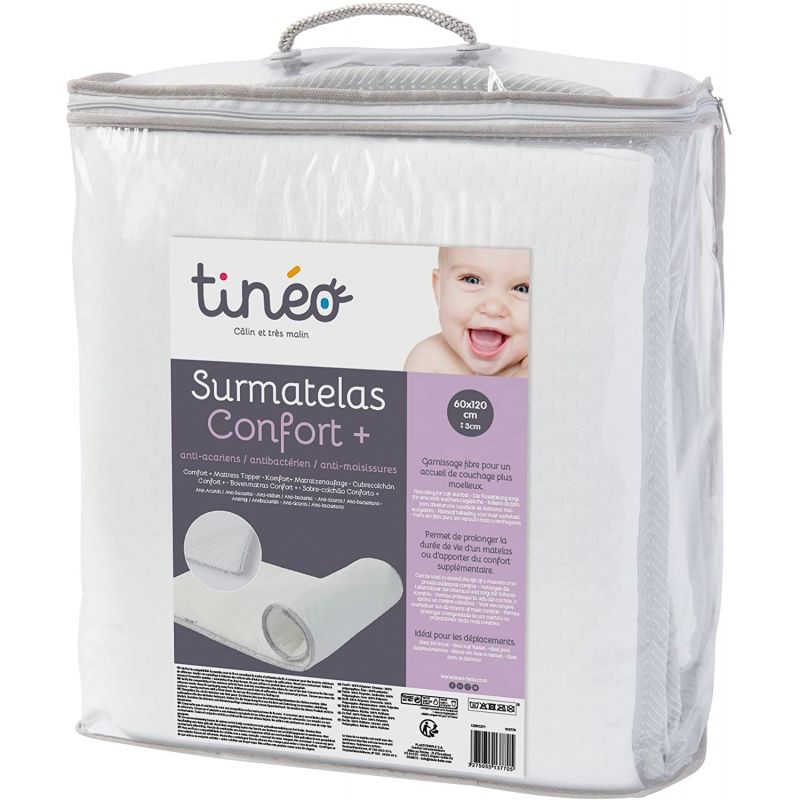 Tinéo tunisie materna.tn Surmatelas confort 60*120 cm tineo