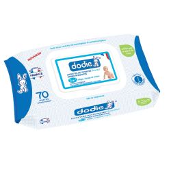 Dodie tunisie materna.tn Lingettes nettoyantes dermo-apaisantes