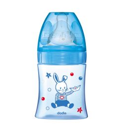 Dodie tunisie materna.tn Biberon Initiation+ Bleu Bateau 150ml