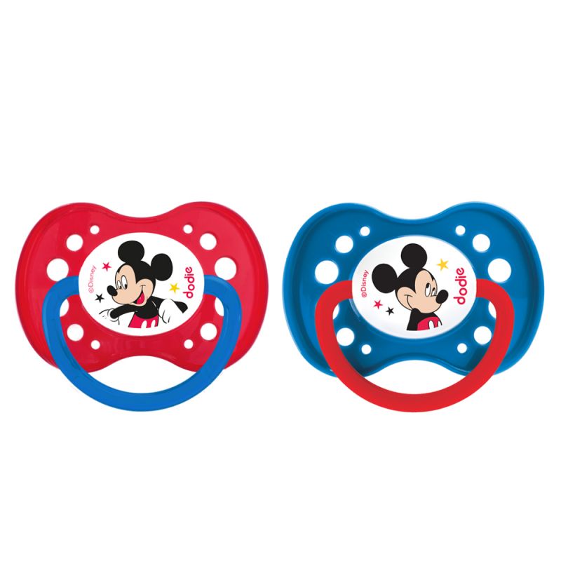 Dodie tunisie materna.tn Duo Sucettes Anatomique Silicone Mickey