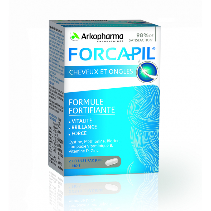 Arcopharma tunisie materna.tn Forcapil Cheveux et Ongles 60