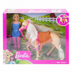 vente en ligne jouet  Tunisie Barbie materna.tn Barbie Cheval