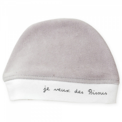 Bonnet naissance "je veux...