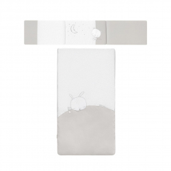 Tour de lit + couvre lit...