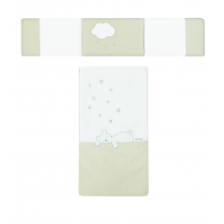 Tour de lit + couvre lit...