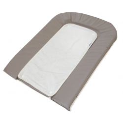 Matelas à langer PVC gris