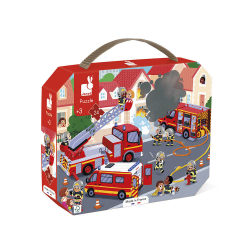 Puzzle pompiers 24 pièces