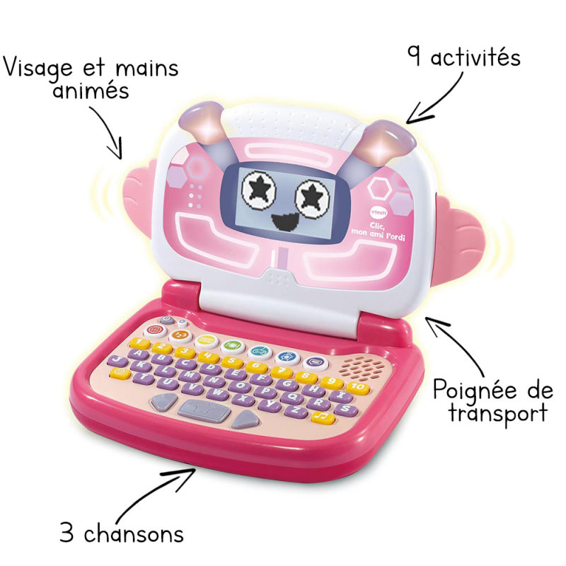 vente en ligne jouet  bébé Tunisie Vtech materna.tn Clic, mon