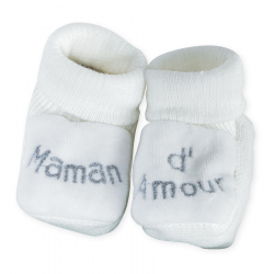 CHAUSSONS MAMAN PAPA D'AMOUR
