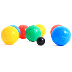 Panier de 8 boules plastiques