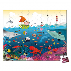 PUZZLE LE MONDE SOUS MARIN...