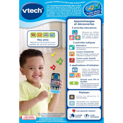 vente en ligne jouet  bébé Tunisie Vtech materna.tn Smartphone