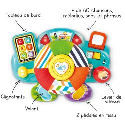 vente en ligne jouet  bébé Tunisie Vtech materna.tn Volant Baby