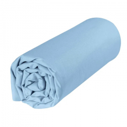 Drap Housse Bleu Layette -...
