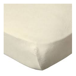 Drap Housse Ecru - 60X120X15Cm