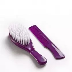 Brosse Et Peigne prune