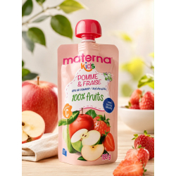 Gourde materna pomme fraise...